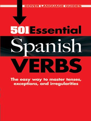 cover image of 501 Essential Spanish Verbs